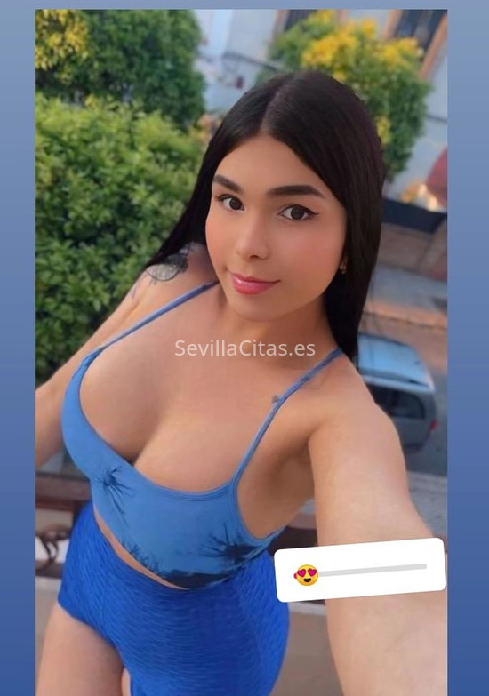 Angela, trans encantadora. 642883661. Citas en SEVILLA, SEVILLA. www.sevillacitas.es.