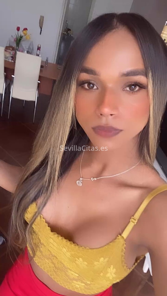 Angelin, trans morena. 603754378. Citas en SEVILLA, SEVILLA. www.sevillacitas.es.