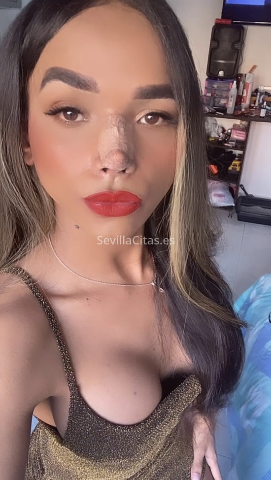 Angelin, trans morena. 603754378. Citas en SEVILLA, SEVILLA. www.sevillacitas.es.